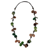 Sylca LS25N40GN Green Naomi Verde Statement Necklace