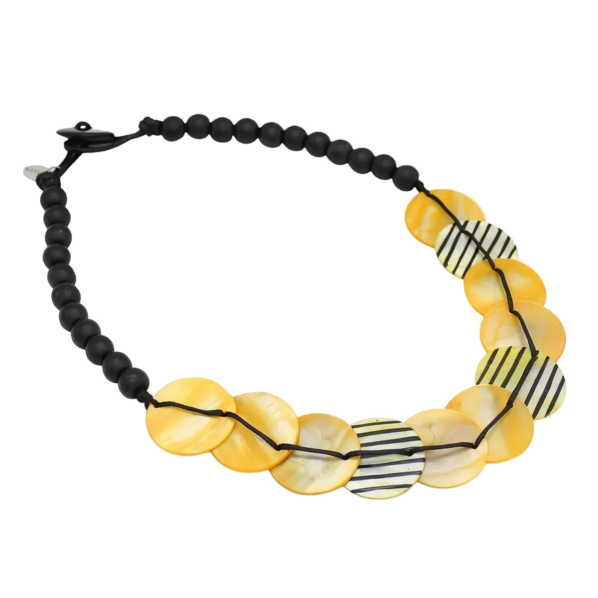 Sylca LS26N10YE Yellow Jessa Collar Necklace