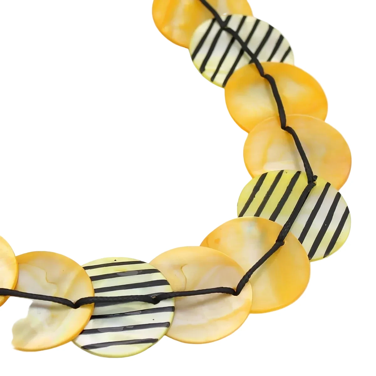 Sylca LS26N10YE Yellow Jessa Collar Necklace