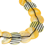 Sylca LS26N10YE Yellow Jessa Collar Necklace