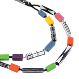 Sylca LS26N23MU Multicolor Soran Brights Mixed Bead Necklace
