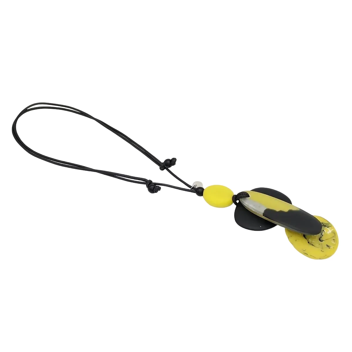 Sylca LS26N37 YELLOW Electric Muse Pendant Necklace