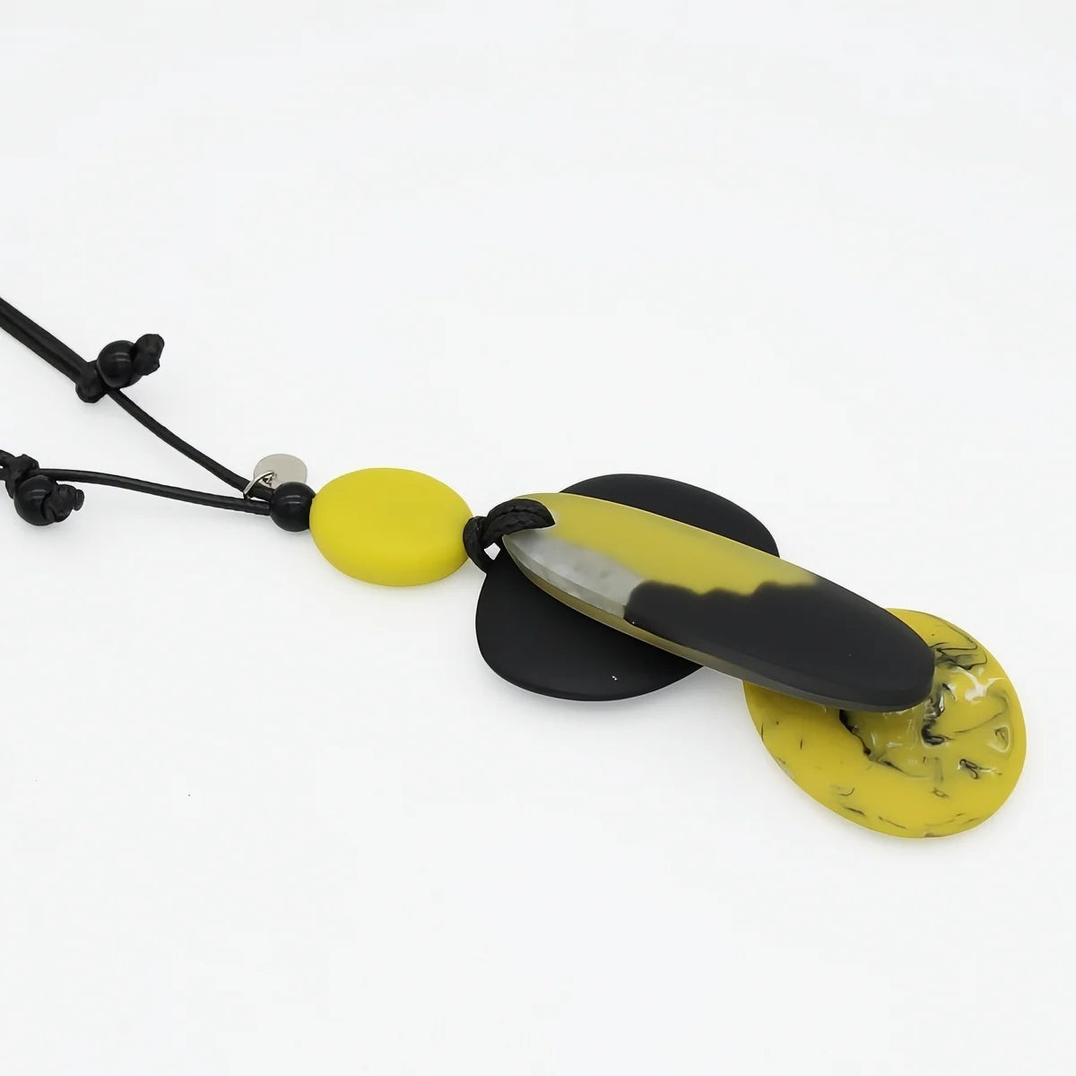 Sylca LS26N37 YELLOW Electric Muse Pendant Necklace