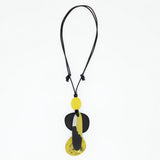 Sylca LS26N37 YELLOW Electric Muse Pendant Necklace