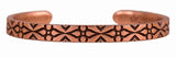 Sergio Lub N114 LUMINOUS NARROW Classic Copper Bracelet