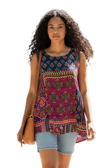 Windhorse Trading SD373PU PURPLE Tank Top