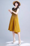Vanité Couture 22138M MUSTARD Ombre One Size Dress