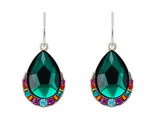 Firefly E361-EM Simple Drop Collection European Glass Crystal Earrings