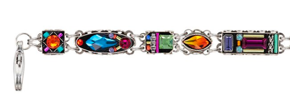 Firefly 3109-MC Milano Collection European Crystal Bracelet
