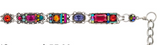 Firefly 3109-MC Milano Collection European Crystal Bracelet