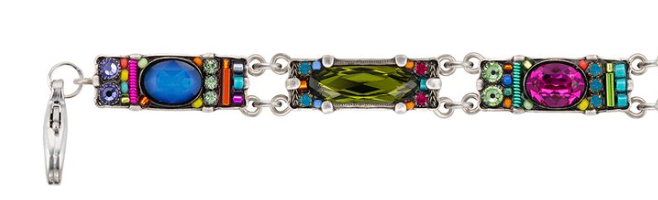 Firefly 3050-MC Bar Collection European Crystal Bracelet