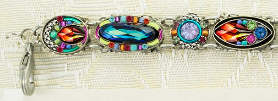 Firefly 3103-MC Emma Collection European Crystal Bracelet