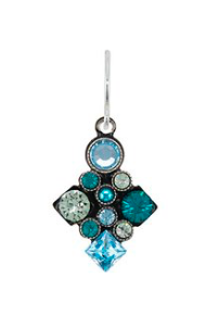 Firefly 9057-AQ Aqua Architectural Collection European Crystal Necklace