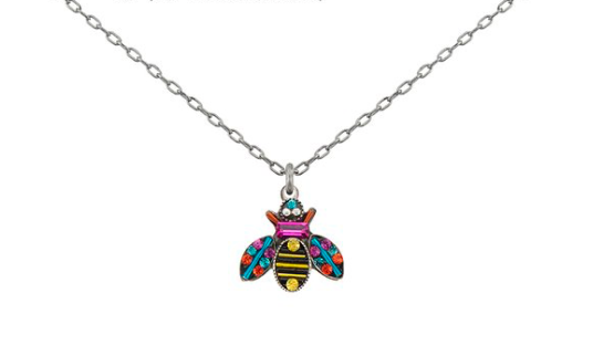 Firefly 9002-MC Queen Bee Collection European Crystal Necklace