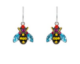 Firefly E337-MC Queen Bee Collection European Glass Crystal Earrings
