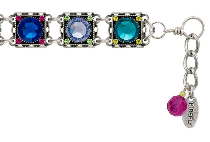 Firefly 3149-MC Multicolor Medium Rainbow Bracelet