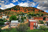 Charlene Mitchell B-44 B-Hill Over Brewery Gulch In Historic Old Bisbee Arizona