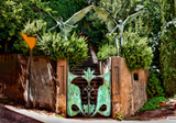 Charlene Mitchell B-22 Angel Gate In Bisbee Arizona Blank Note Card