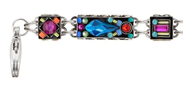 Firefly 3138-MC Multicolor European Crystal Bracelet