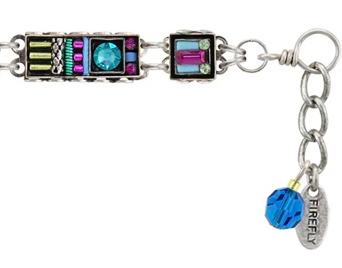 Firefly 3138-MC Multicolor European Crystal Bracelet