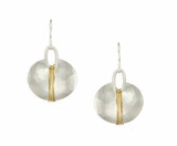 Marjorie Baer E8080RDW Wire-Wrapped Oval Earring