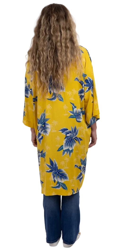 Shannon Passero 5211YP YELLOW PALM Mix One Size Janis Cardigan