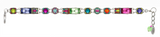 Firefly 3174-MC Multicolor Architectural Skinny Bracelet