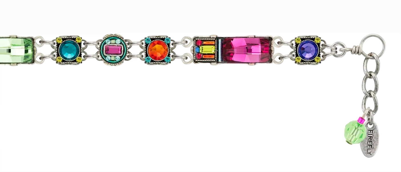 Firefly 3174-MC Multicolor Architectural Skinny Bracelet
