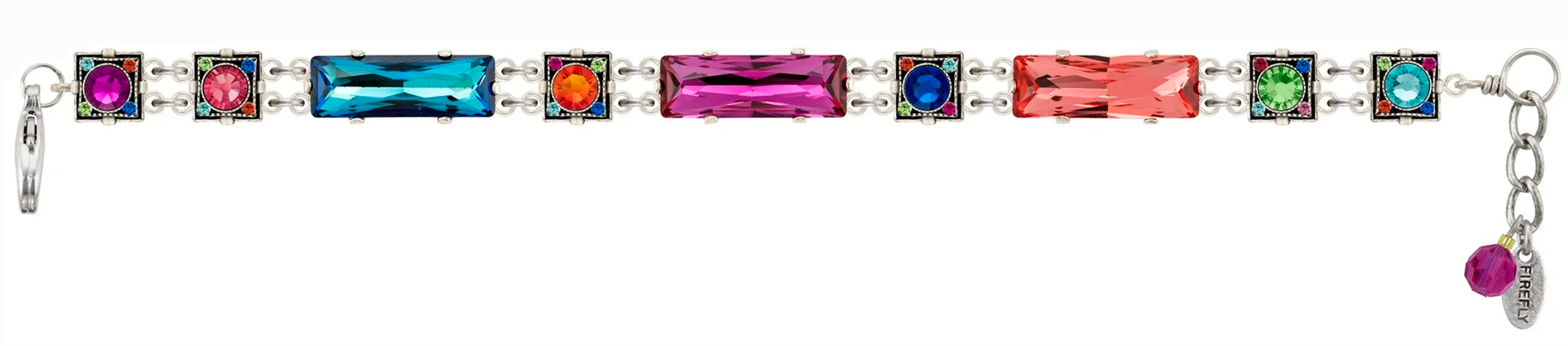 Firefly 3171-MC Multicolor Architectural Skinny Bracelet