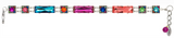 Firefly 3171-MC Multicolor Architectural Skinny Bracelet