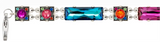 Firefly 3171-MC Multicolor Architectural Skinny Bracelet