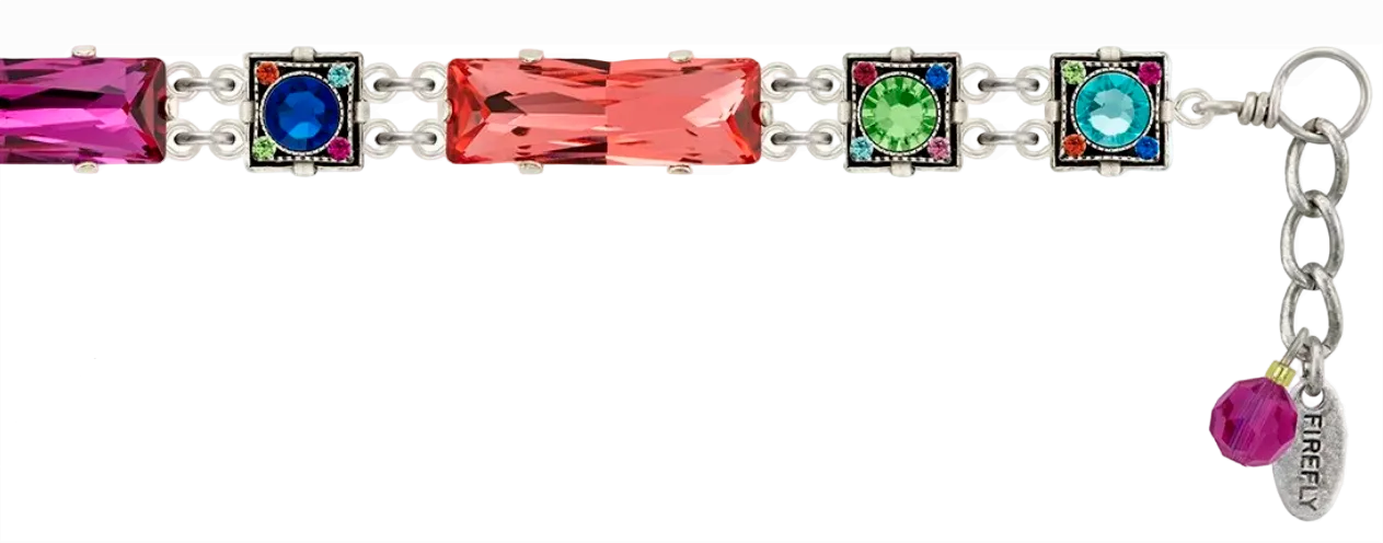 Firefly 3171-MC Multicolor Architectural Skinny Bracelet