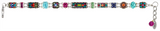 Firefly 3172-MC Multicolor Architectural Skinny Bracelet