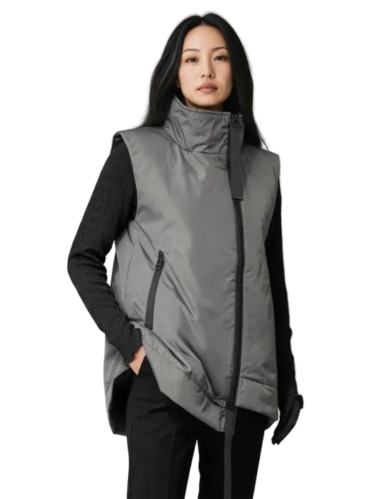 Terra T2-4738MD Midnight Waterproof Zip Up High Collar Vest With Pockets