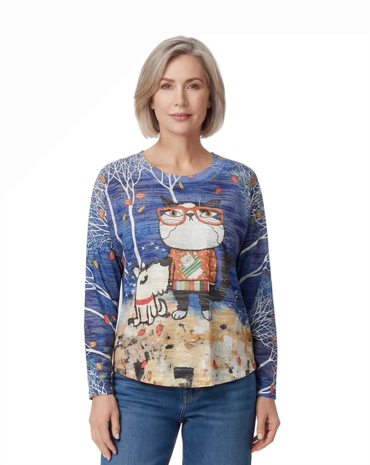 INOAH T1554BO-AF133 CAT SCOUT Long Sleeve Tee