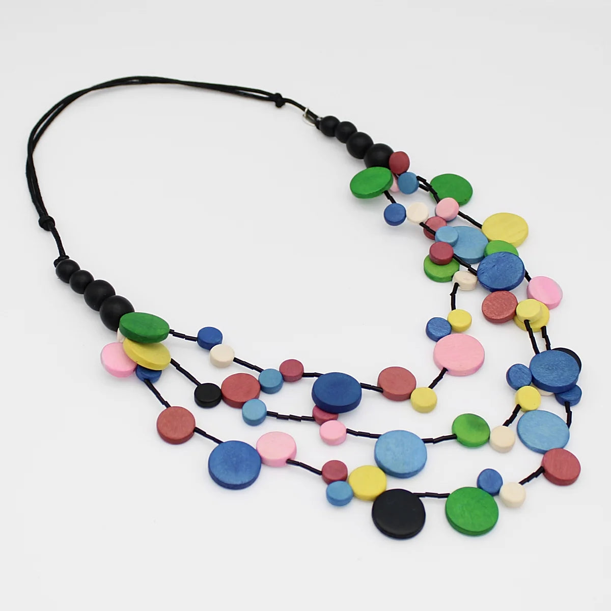 Sylca TG22N02M MULTI Colorful Multi Strand Millie Necklace