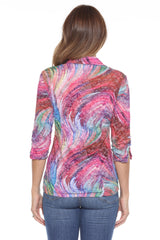 Carine BC15920VD Vibrant Dance Sabrina Shirt