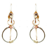 Whitney Designs E4027 Hoop Earrings with Copper Nickel Silver and Brass