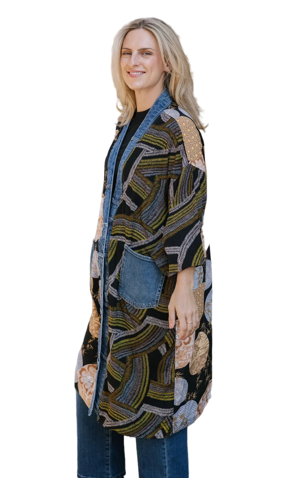 Shannon Passero 5211AM Asia Mix One Size Janis Cardigan