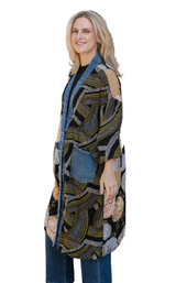 Shannon Passero 5211AM Asia Mix One Size Janis Cardigan