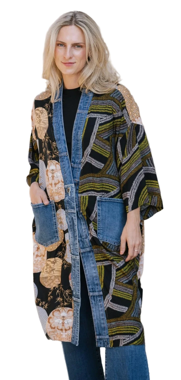 Shannon Passero 5211AM Asia Mix One Size Janis Cardigan