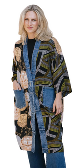 Shannon Passero 5211AM Asia Mix One Size Janis Cardigan