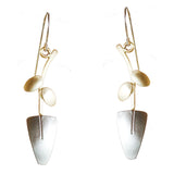 Whitney Designs E4039 Garden Path Earrings in Brass & Nickel Silver