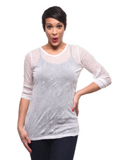 Tulip VT30WT Mesh Tee in White