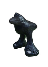 Alan Potter RAVMD "Wade" Medium Raven Raku Ceramic Sculture