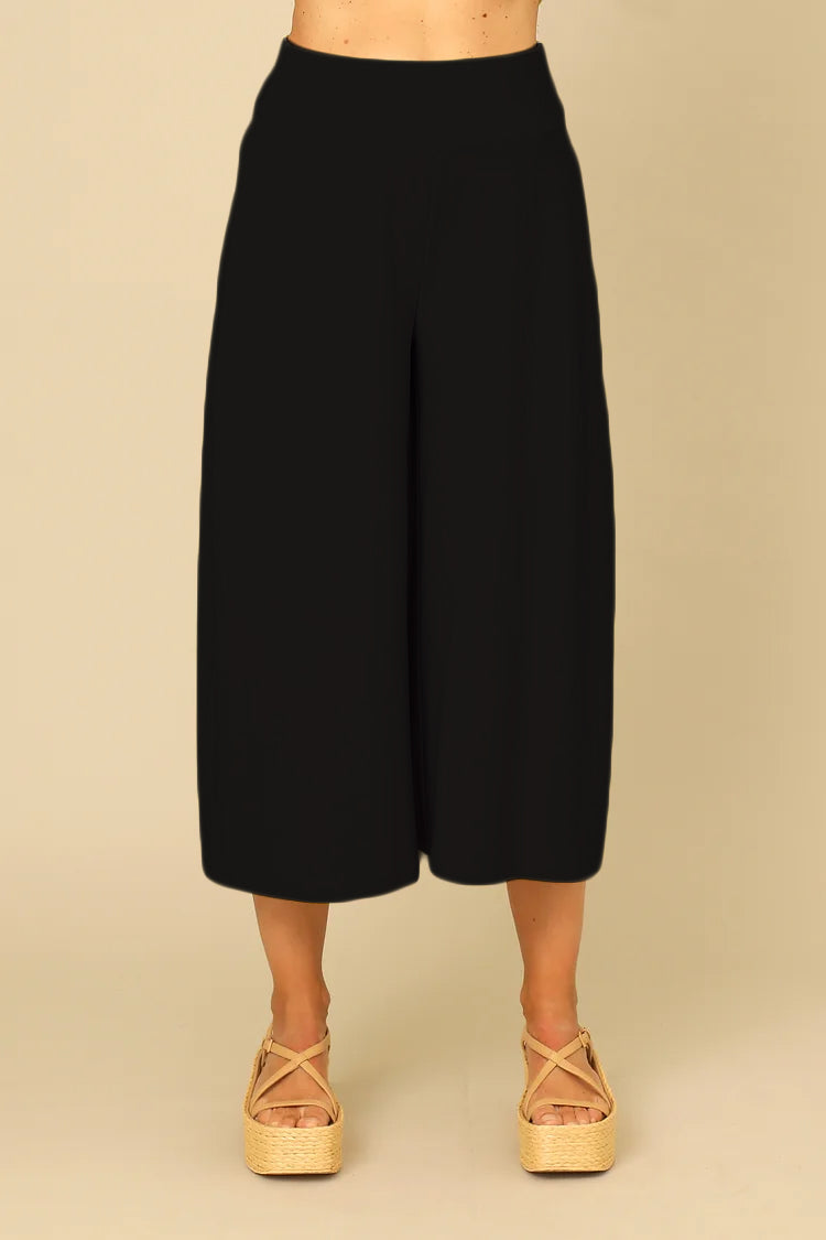 Chalet Y38638 Black Rania Pull-On Pants With Pockets