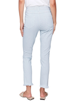 Charlie B C5139RR Yarn Dye Mini Stripes Stretch Twill Slim Leg Pant