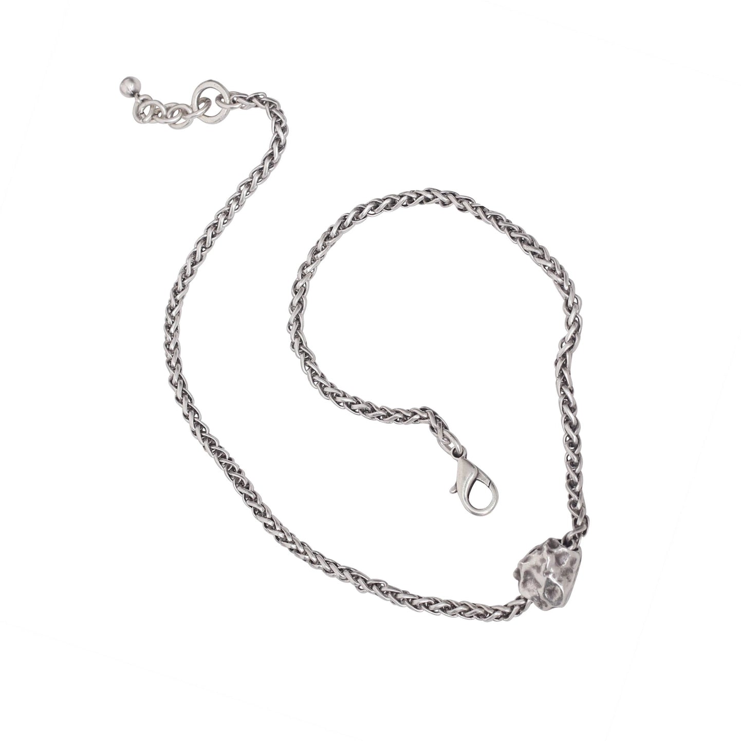 Chanour 3954 Handmade Silver Plated Pewter Necklace