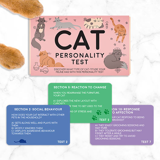 Gift Republic GR900074 Cat Personality Test