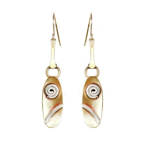 Whitney Designs E3986 Contemporary Landscape Earrings